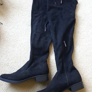 Circus black suede boots